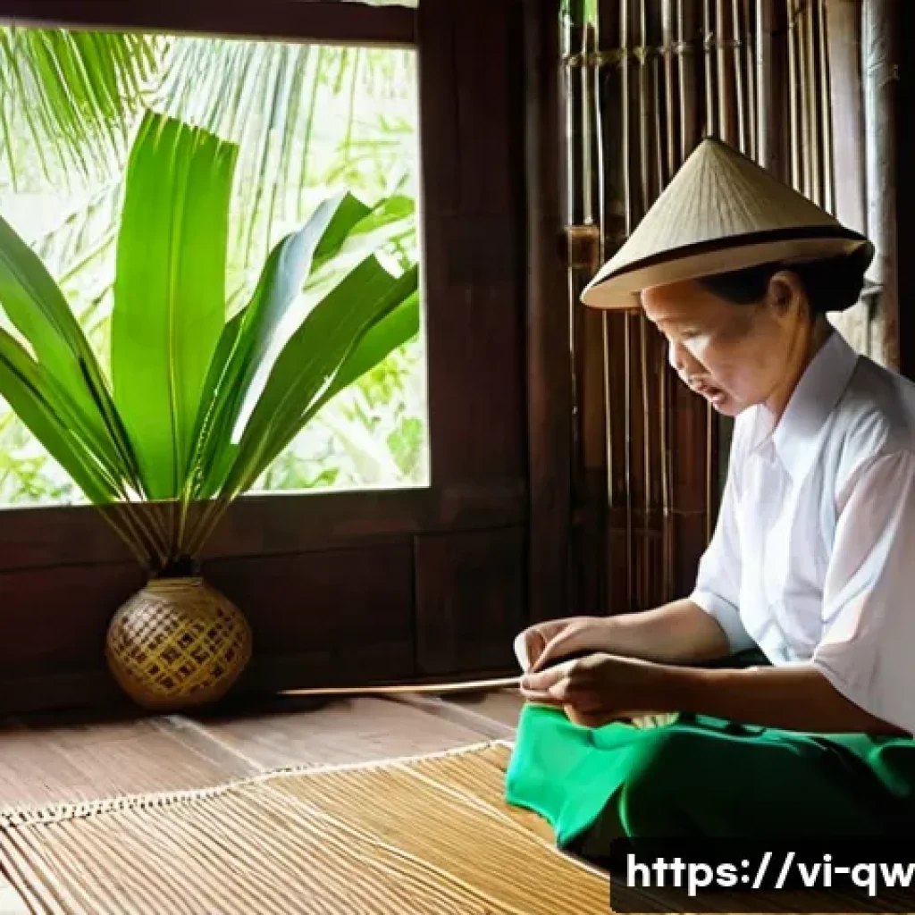 구전지식 기록법을 통한 사회적 변화 - **Intergenerational Cultural Exchange in a Vietnamese Village**
    A warm, intimate scene inside a ...